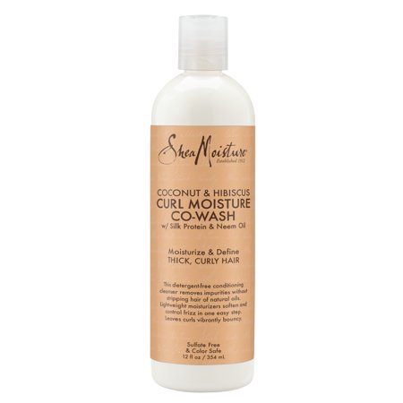 Coconut & Hibiscus Curl Moisture Co-Wash by Shea Moisture for Unisex - 12 Oz Conditioner - Bellso
